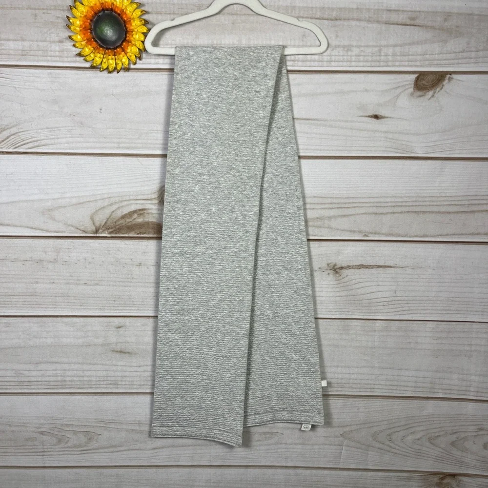 Lululemon Vinyasa Scarf Gray Space Dye Waffle Texture Snap Wrap 62